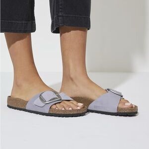 Birkenstock Madrid Big Buckle Purple Fog Sandal